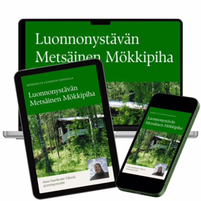 Luonnonystävän Metsäinen Mökkipiha