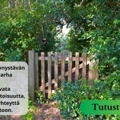 Luonnonystävän puutarha